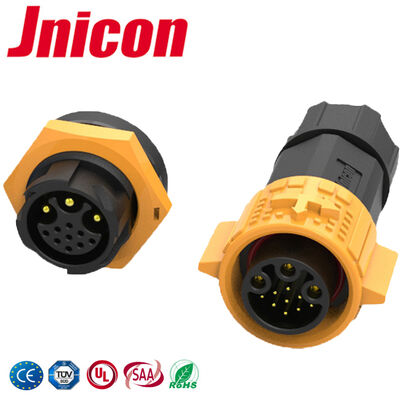 3+9 Pin M19 πλαστικός κυκλικός σύνδεσμος 300V Multi Pin Male Female Connector