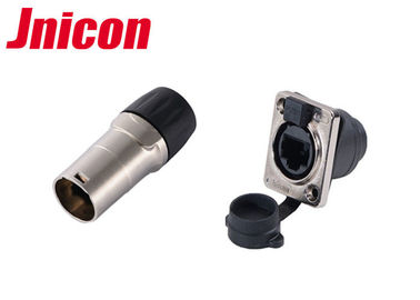 Η αδιάβροχη Ethernet επιτροπή συνδετήρων IP65 Jnicon RJ45 τοποθετεί τη σταθερή απόδοση