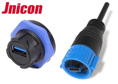 IP67 αδιάβροχος συνδετήρας USB, υδατοστεγείς δύναμη συνδετήρων USB και χρέωση στοιχείων