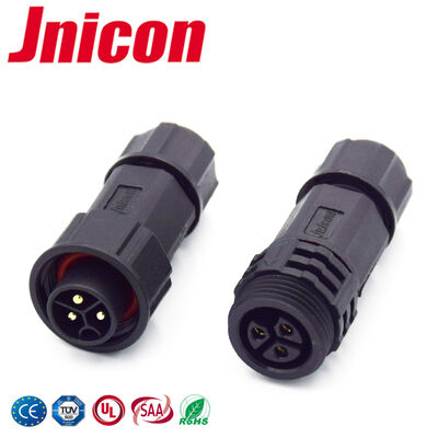 20A M19 IP68 3 Pin Connector Χρυσό επιχρυσωμένο ανδρικό και θηλυκό αδιάβροχο