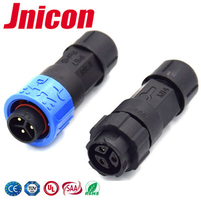 Jnicon M16 300V 10A Σύνδεσμοι καλωδίων χαμηλής τάσης Αδιάβροχος σύνδεσμος γρήγορης ισχύος