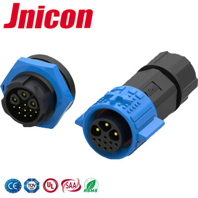 20A κυκλικό σύνδεσμο 12 πιν σήμα ισχύος M19 Quick Lock Αδιάβροχο σύνδεσμο